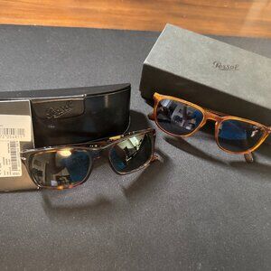 $333 PERSOL PO3048S Polarized Sunglasses Lenses Handmade in Italy+ 2nd pair free